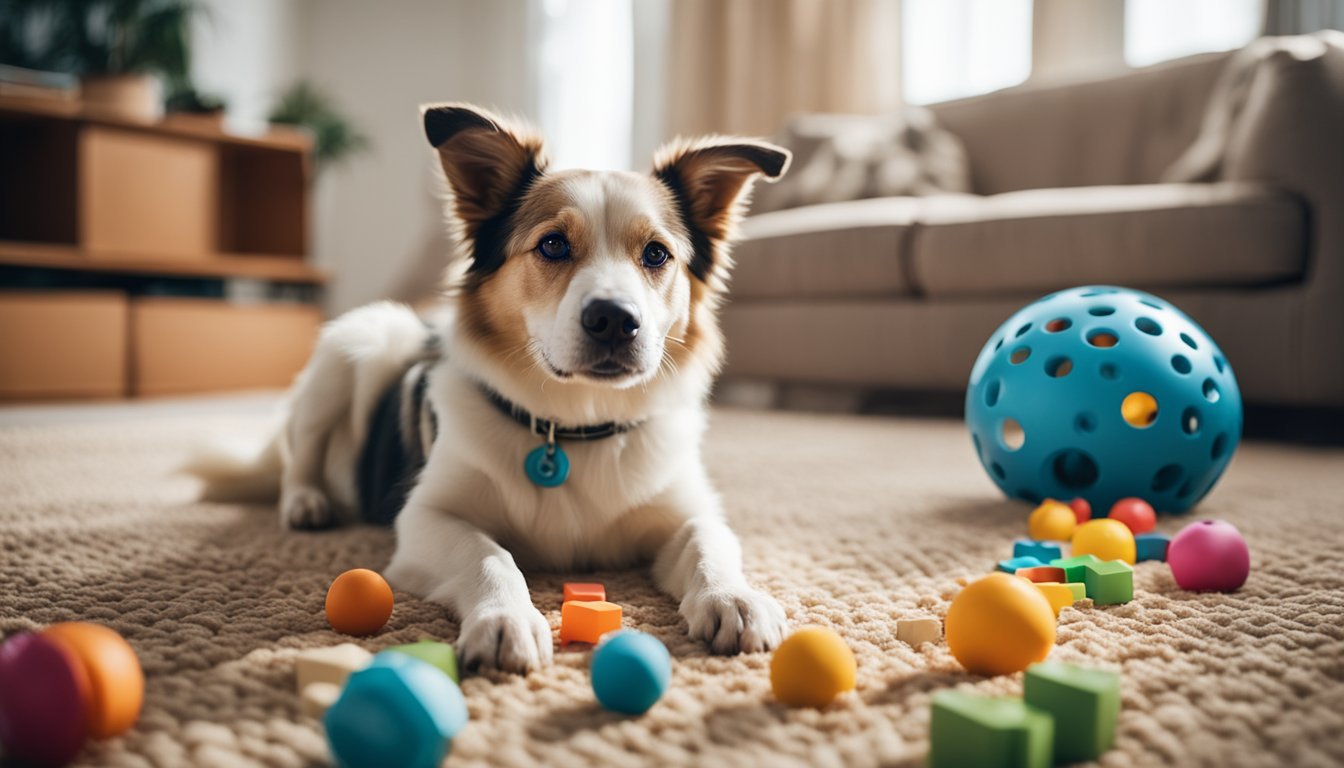 Como estimular o enriquecimento ambiental para cães em ambientes internos: dicas práticas